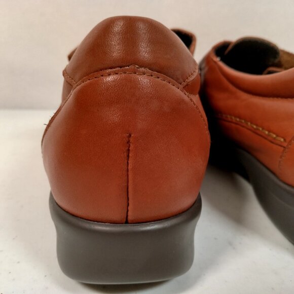 SAS San Antonio Shoes Roamer Shoes Women 11 N Narrow Brown Leather Mary Janes - Picture 15 of 16